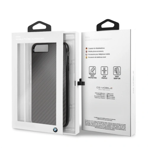 Etui BMW BMHCI8LMBC Apple iPhone 8/7 Plus czarny/black hardcase