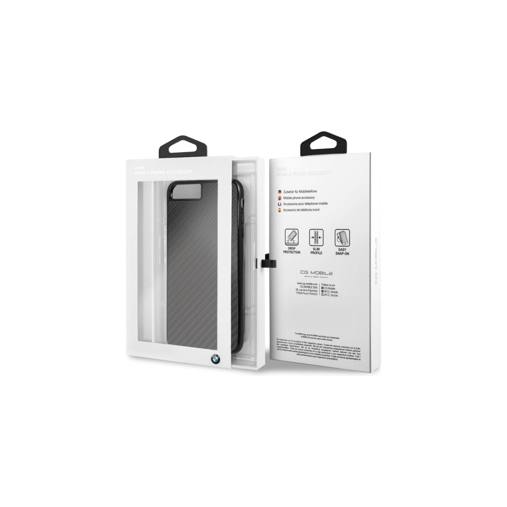 Hurtownia GSM - Etui BMW BMHCI8LMBC Apple iPhone 8/7 Plus černý/black hardcase - BMW156BLK - {ean13} - Hurt