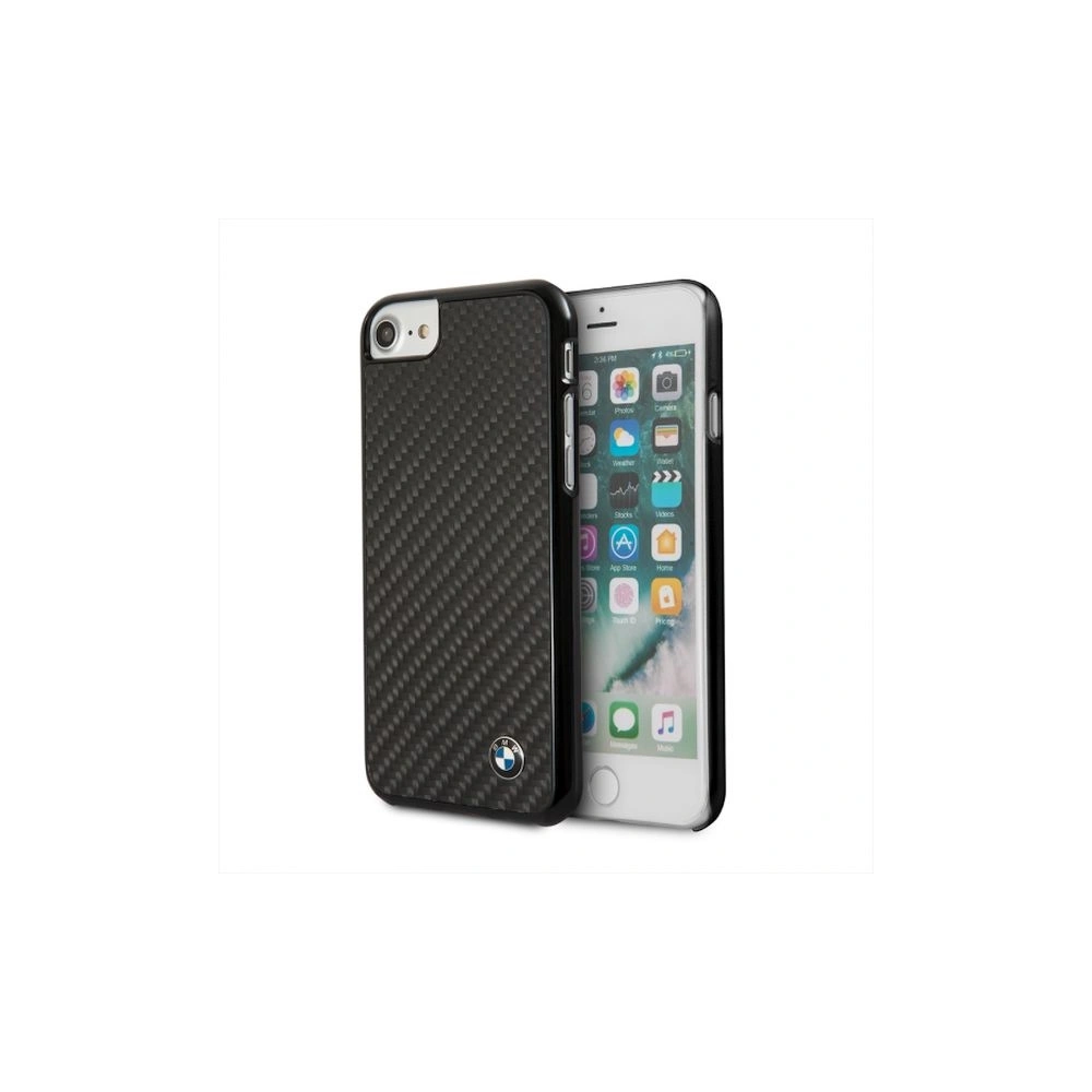 Wholesale BMW BMHCI8MBC Apple iPhone SE 2022/SE 2020/8/7 black hardcase Carbon - BMW157BLK - {ean13} - Hurt