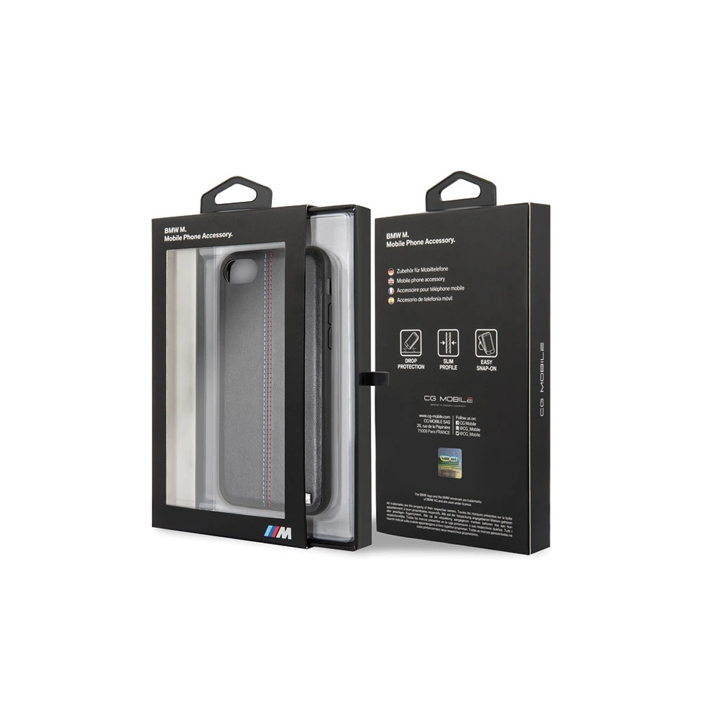 Hurtownia GSM - Etui BMW BMHCI8MTRIBK Apple iPhone SE 2022/SE 2020/8/7 czarny/black hardcase - BMW158BLK - {ean13} - Hurt