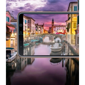 Folia Ringke Dual Easy Full Cover Samsung Galaxy A7 2018 Case Friendly