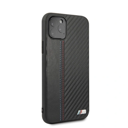 Etui BMW BMHCN58MCARBK Apple iPhone 11 Pro czarny/black hardcase PU Carbon