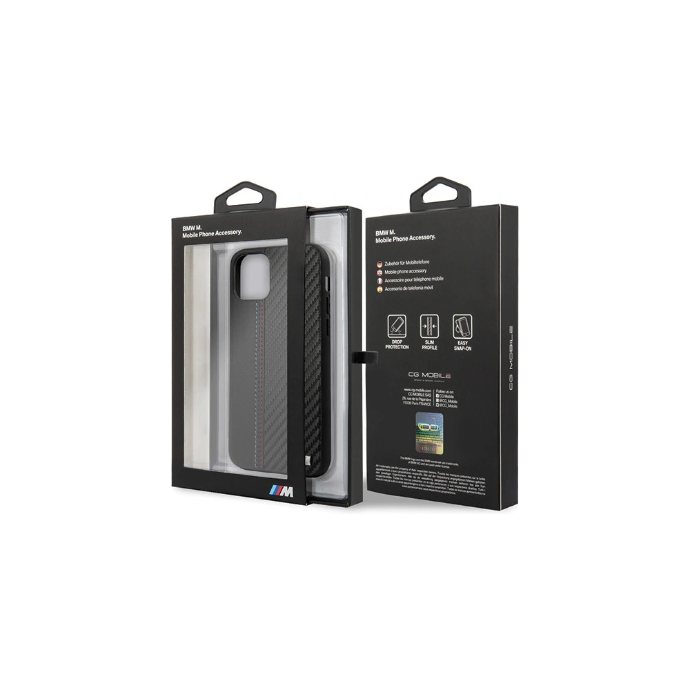 Hurtownia GSM - Etui BMW BMHCN58MCARBK Apple iPhone 11 Pro czarny/black hardcase PU Carbon - BMW163BLK - {ean13} - Hurt