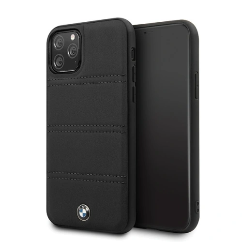 Etui BMW BMHCN58PELBK Apple iPhone 11 Pro czarny/black hardcase Signature Horizontal Lines