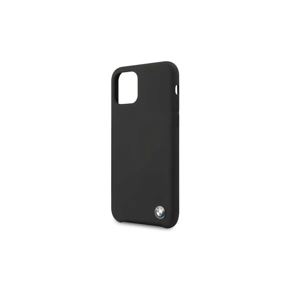 Hurtownia GSM - Etui BMW BMHCN61SILBK Apple iPhone 11 czarny/black hardcase Silicone - BMW175BLK - {ean13} - Hurt