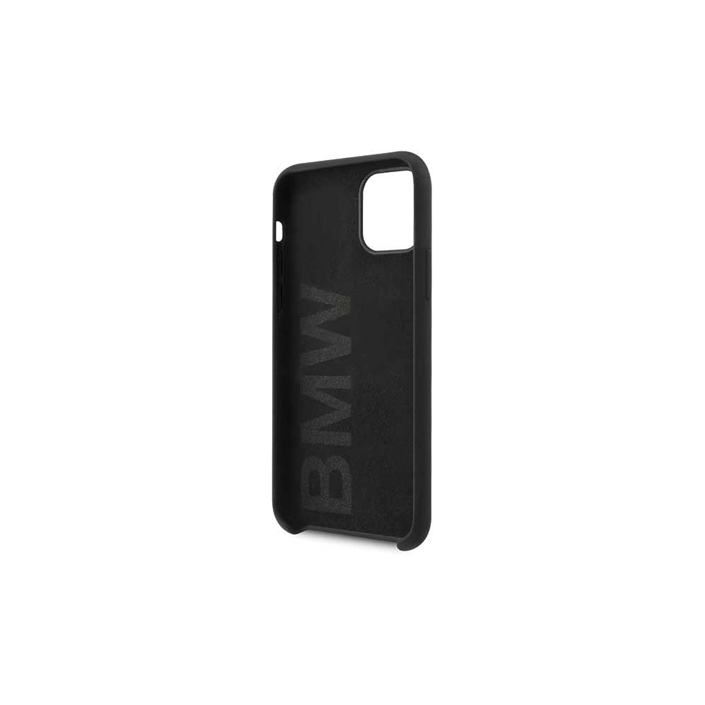 Hurtownia GSM - Etui BMW BMHCN61SILBK Apple iPhone 11 czarny/black hardcase Silicone - BMW175BLK - {ean13} - Hurt