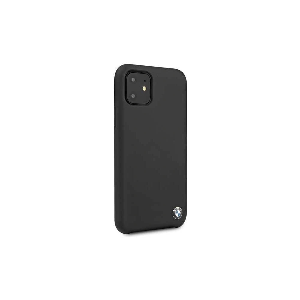 Hurtownia GSM - Etui BMW BMHCN61SILBK Apple iPhone 11 czarny/black hardcase Silicone - BMW175BLK - {ean13} - Hurt