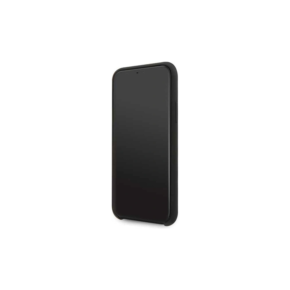 Hurtownia GSM - Etui BMW BMHCN61SILBK Apple iPhone 11 czarny/black hardcase Silicone - BMW175BLK - {ean13} - Hurt
