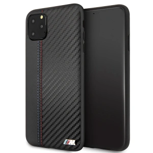 Hurtownia GSM - Case BMW BMHCN65MCARBK Apple iPhone 11 Pro Max schwarz/black hardcase PU Carbon - BMW177BLK - {ean13} - Hurt