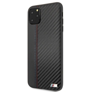 Hurtownia GSM - Case BMW BMHCN65MCARBK Apple iPhone 11 Pro Max schwarz/black hardcase PU Carbon - BMW177BLK - {ean13} - Hurt