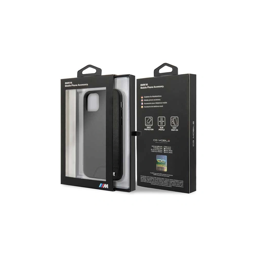 Hurtownia GSM - Etui BMW BMHCN65MHOLBK Apple iPhone 11 Pro Max czarny/black hardcase M Collection - BMW178BLK - {ean13} - Hurt