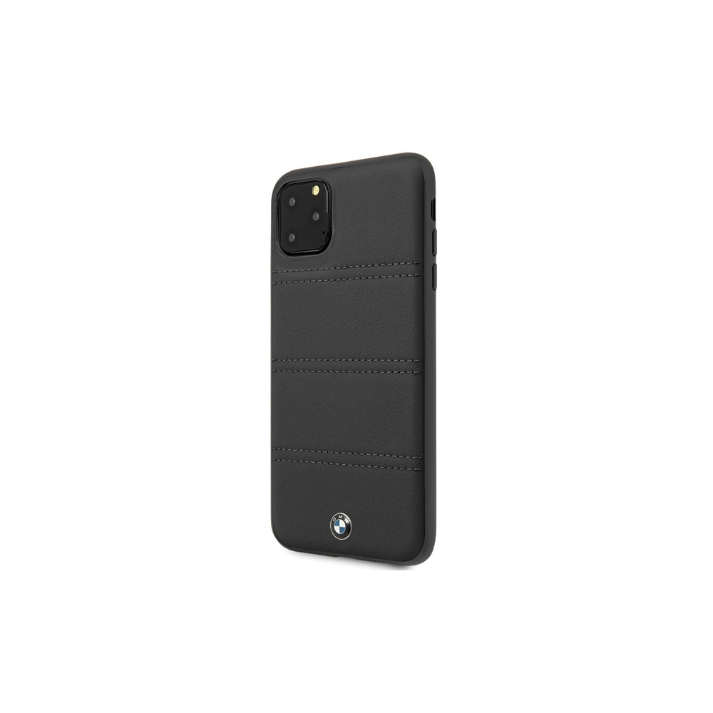 Hurtownia GSM - Etui BMW BMHCN65PELBK Apple iPhone 11 Pro Max czarny/black hardcase Signature Horizontal Lines - BMW181BLK - {ean13} - Hurt