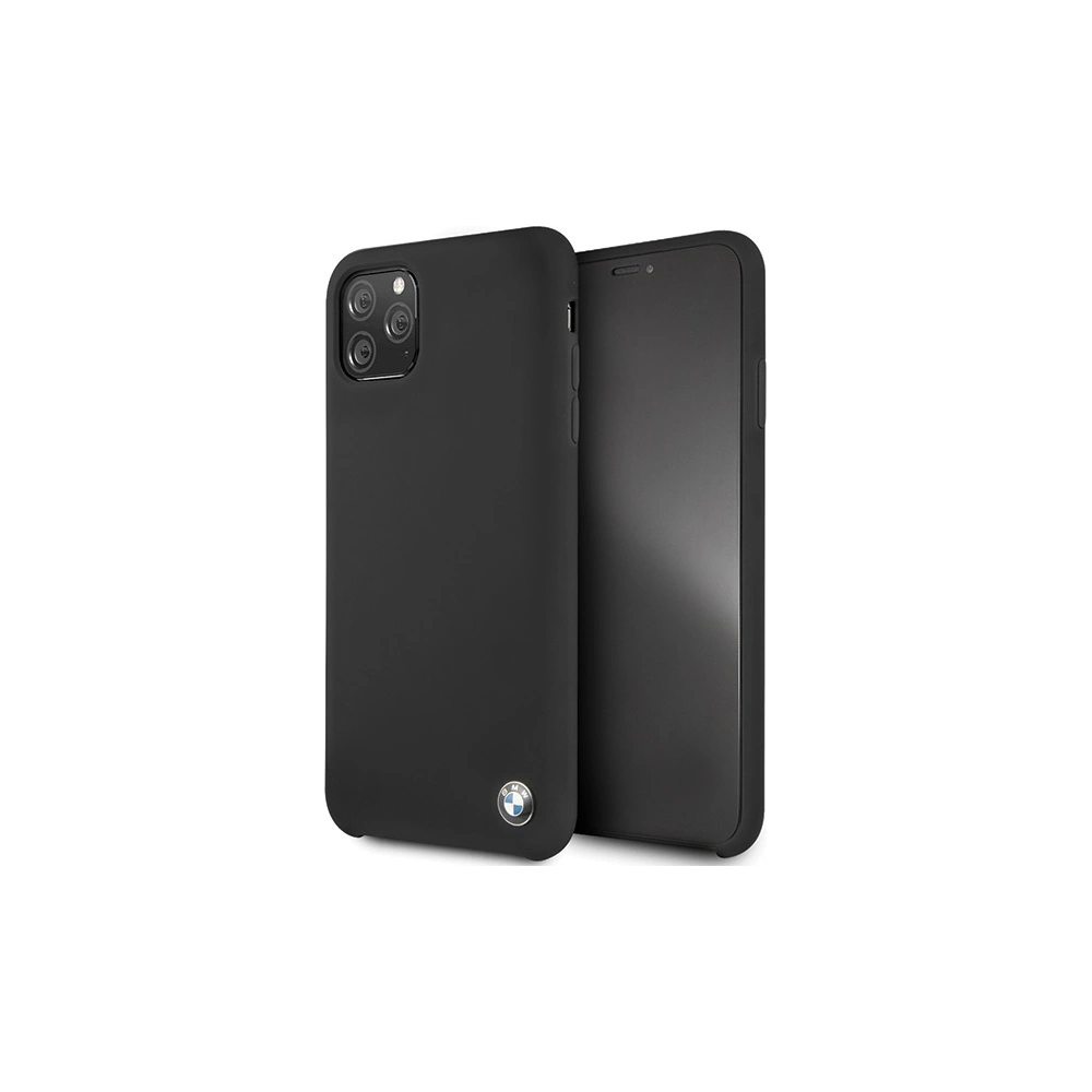 Hurtownia GSM - Etui BMW BMHCN65SILBK Apple iPhone 11 Pro Max czarny/black hardcase Silicone - BMW182BLK - {ean13} - Hurt