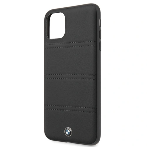 Etui BMW BMHCN65PELBK Apple iPhone 11 Pro Max czarny/black hardcase Signature Horizontal Lines