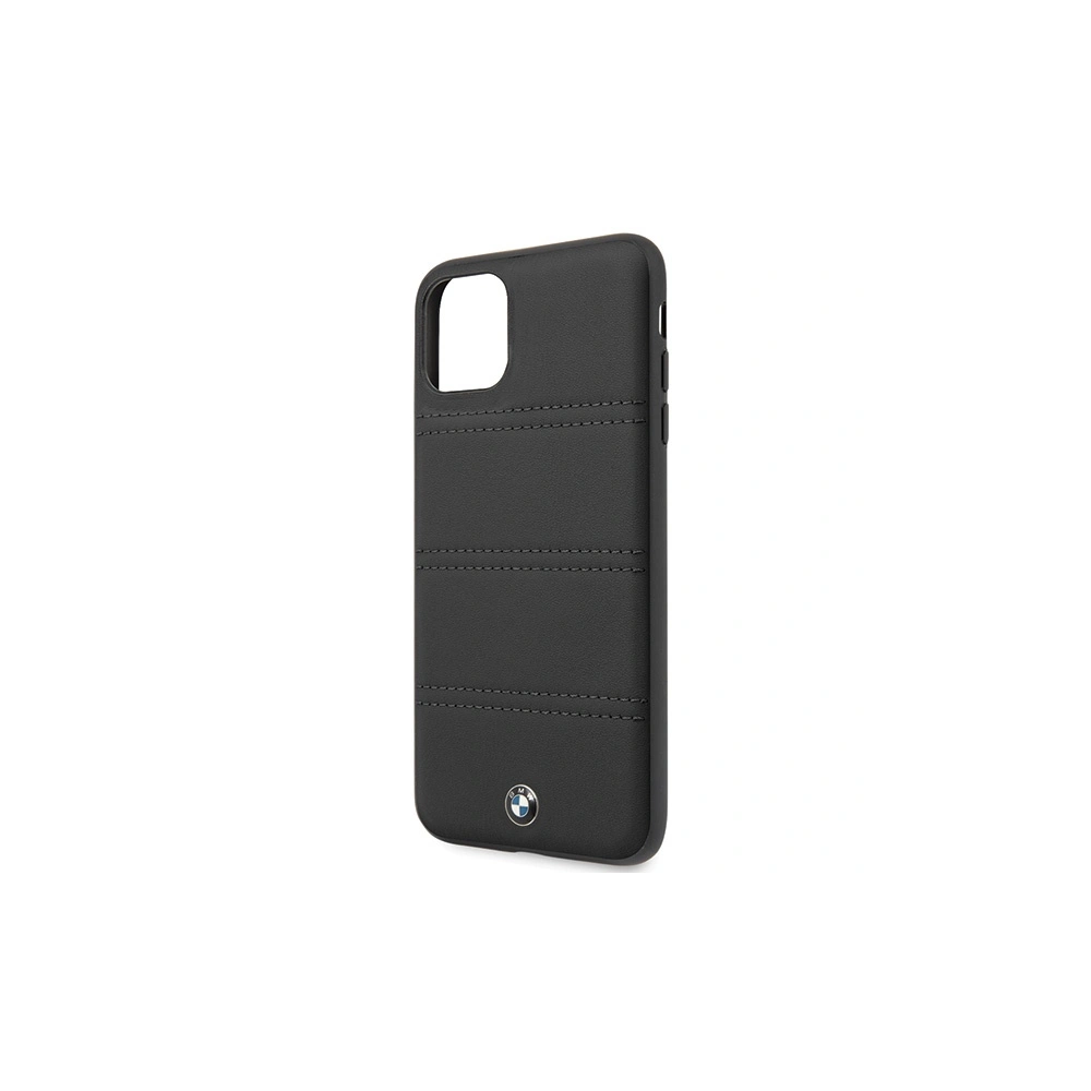 Hurtownia GSM - Etui BMW BMHCN65PELBK Apple iPhone 11 Pro Max czarny/black hardcase Signature Horizontal Lines - BMW181BLK - {ean13} - Hurt