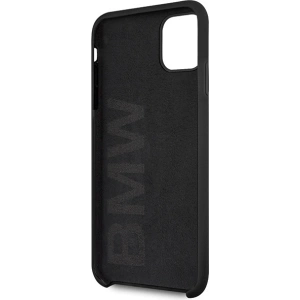 Wholesale BMW BMHCN65SILBK Apple iPhone 11 Pro Max black hardcase Silicone - BMW182BLK - {ean13} - Hurt