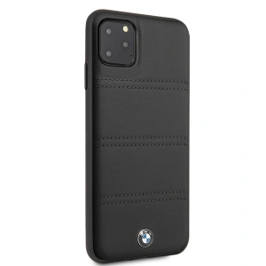 Hurtownia GSM - Case BMW BMHCN65PELBK Apple iPhone 11 Pro Max schwarz/black hardcase Signature Horizontal Lines - BMW181BLK - {ean13} - Hurt