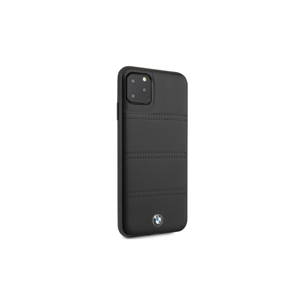 Hurtownia GSM - Etui BMW BMHCN65PELBK Apple iPhone 11 Pro Max czarny/black hardcase Signature Horizontal Lines - BMW181BLK - {ean13} - Hurt