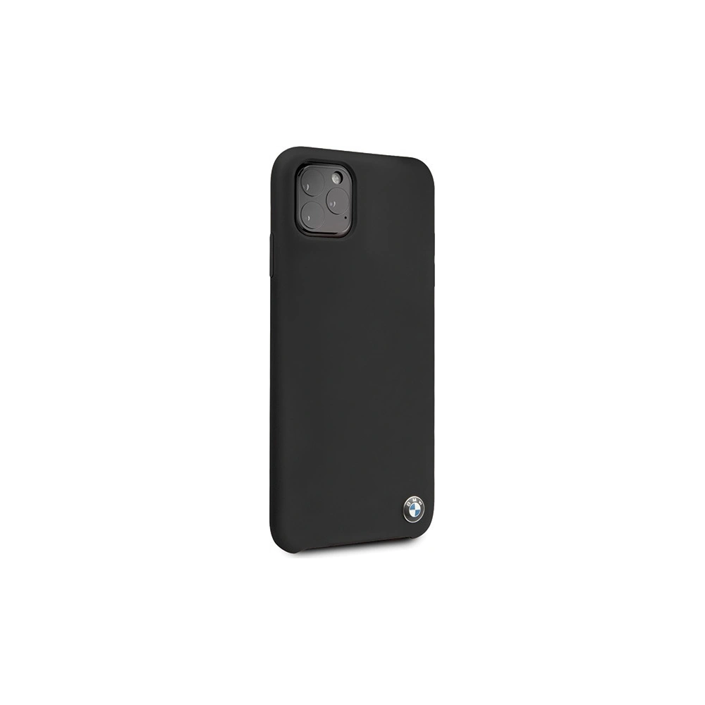 Hurtownia GSM - Etui BMW BMHCN65SILBK Apple iPhone 11 Pro Max czarny/black hardcase Silicone - BMW182BLK - {ean13} - Hurt