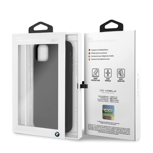 Etui BMW BMHCN65SILBK Apple iPhone 11 Pro Max czarny/black hardcase Silicone