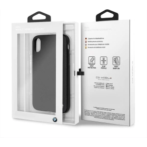 Hurtownia GSM - Etui BMW BMHCPXGLBK Apple iPhone X černý/black hardcase grained - BMW184BLK - {ean13} - Hurt