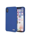 Etui BMW BMHCPXMSILNA Apple iPhone X/XS niebieski/navy hardcase Silicone M Collection