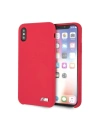 Etui BMW BMHCPXMSILRE Apple iPhone X/XS czerwony/red hardcase Silicone M Collection