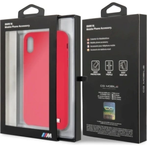 Hurtownia GSM - Etui BMW BMHCPXMSILRE Apple iPhone X/XS czerwony/red hardcase Silicone M Collection - BMW187RED - {ean13} - Hurt