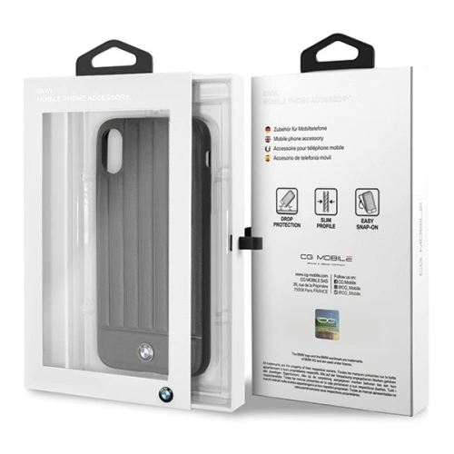 Etui BMW BMHCPXPOCBK Apple iPhone X/XS czarny/black hardcase