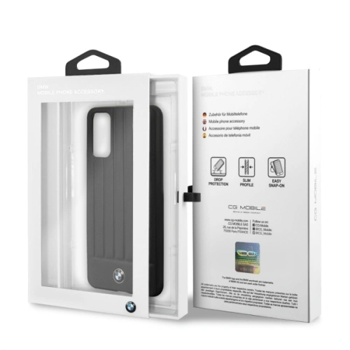 Etui BMW BMHCS62POCBK Samsung Galaxy S20 czarny/black hardcase Signature