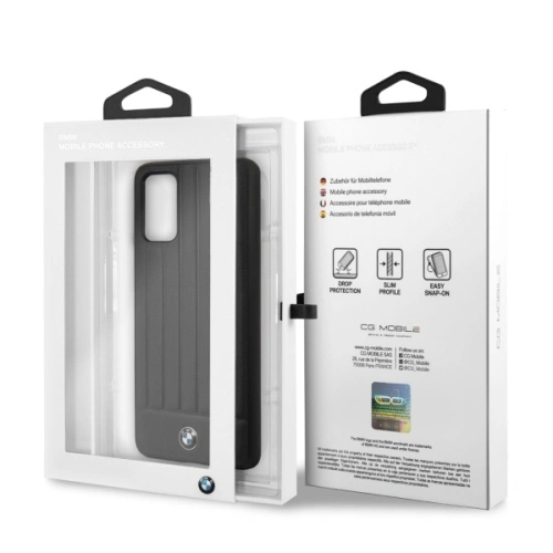 Etui BMW BMHCS67POCBK Samsung Galaxy S20+ Plus czarny/black hardcase Signature