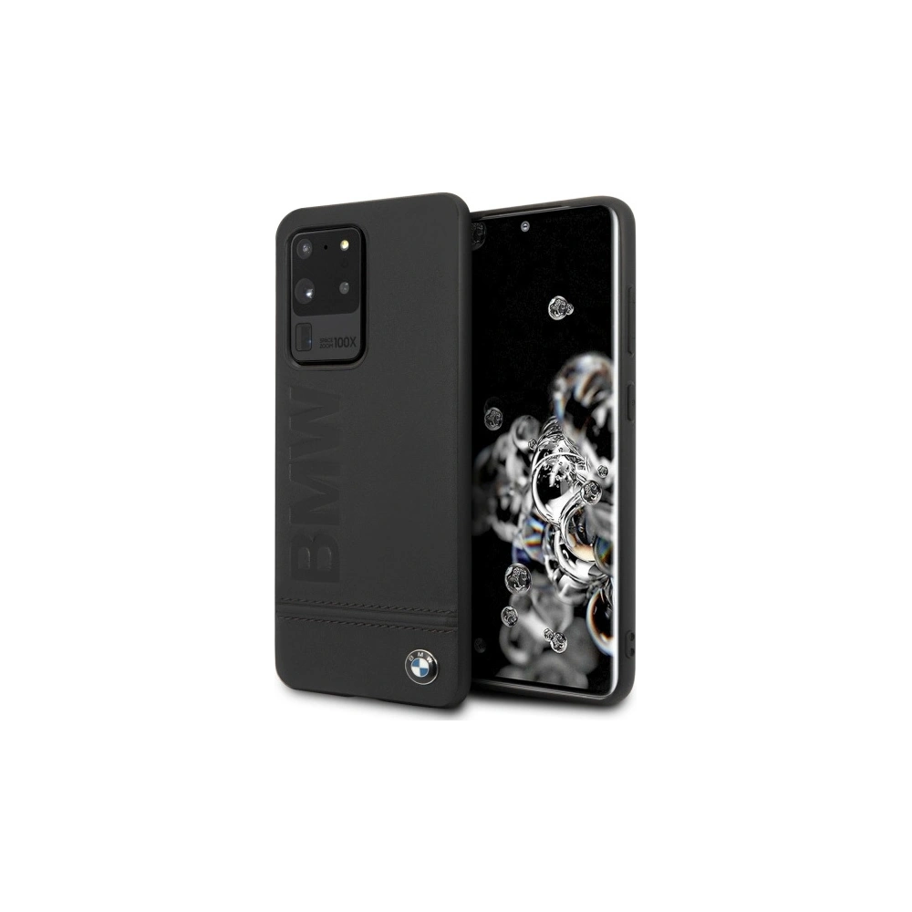 Hurtownia GSM - Etui BMW BMHCS69LLSB Samsung Galaxy S20 Ultra czarny/black hardcase Signature - BMW203BLK - {ean13} - Hurt