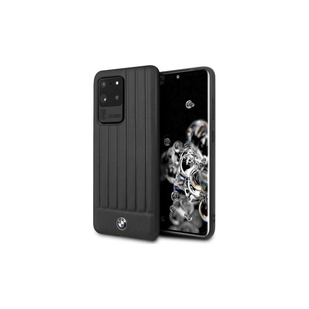 Hurtownia GSM - Etui BMW BMHCS69POCBK Samsung Galaxy S20 Ultra černý/black hardcase Signature - BMW204BLK - {ean13} - Hurt