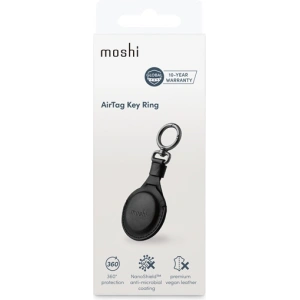 Hurtownia GSM - Etui Moshi Key Ring Apple AirTag (Jet Black) - MOSH200BLK - {ean13} - Hurt