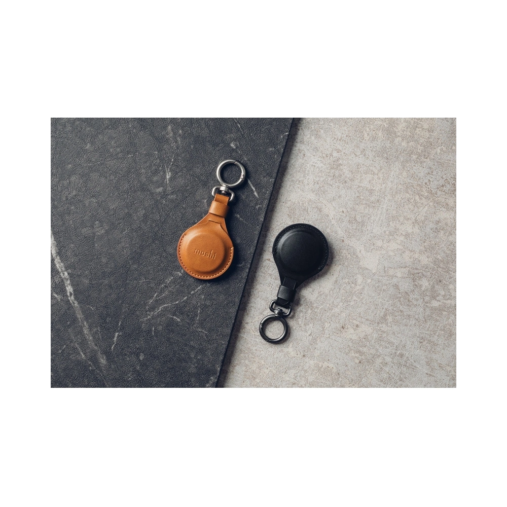 Hurtownia GSM - Etui Moshi klíčový kroužek Apple AirTag (karamelově hnědá) - MOSH201BR - {ean13} - Hurt
