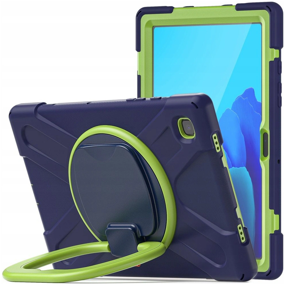 Hurtownia GSM - Etui Tech-Protect X-armor Samsung Galaxy Tab A7 Navy/lime - THP631NAVLIM - {ean13} - Hurt