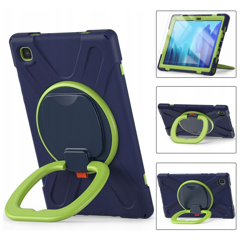 Hurtownia GSM - Etui Tech-Protect X-armor Samsung Galaxy Tab A7 Navy/lime - THP631NAVLIM - {ean13} - Hurt