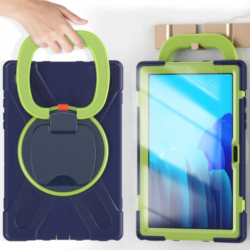 Etui Tech-Protect X-armor Samsung Galaxy Tab A7 Navy/lime