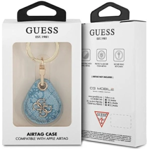 Wholesale Guess GUATP4GM4PB Apple AirTag blue 4G Big Metal Logo - GUE1243BLU - {ean13} - Hurt