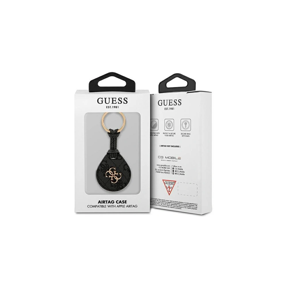 Hurtownia GSM - Etui Guess GUATP4GM4PK Apple AirTag szary/grey 4G Big Metal Logo - GUE1244GRY - {ean13} - Hurt