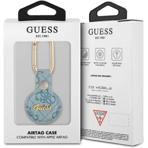 Wholesale Guess GUATP4GMSRB Apple AirTag blue 4G Vintage Script - GUE1246BLU - {ean13} - Hurt