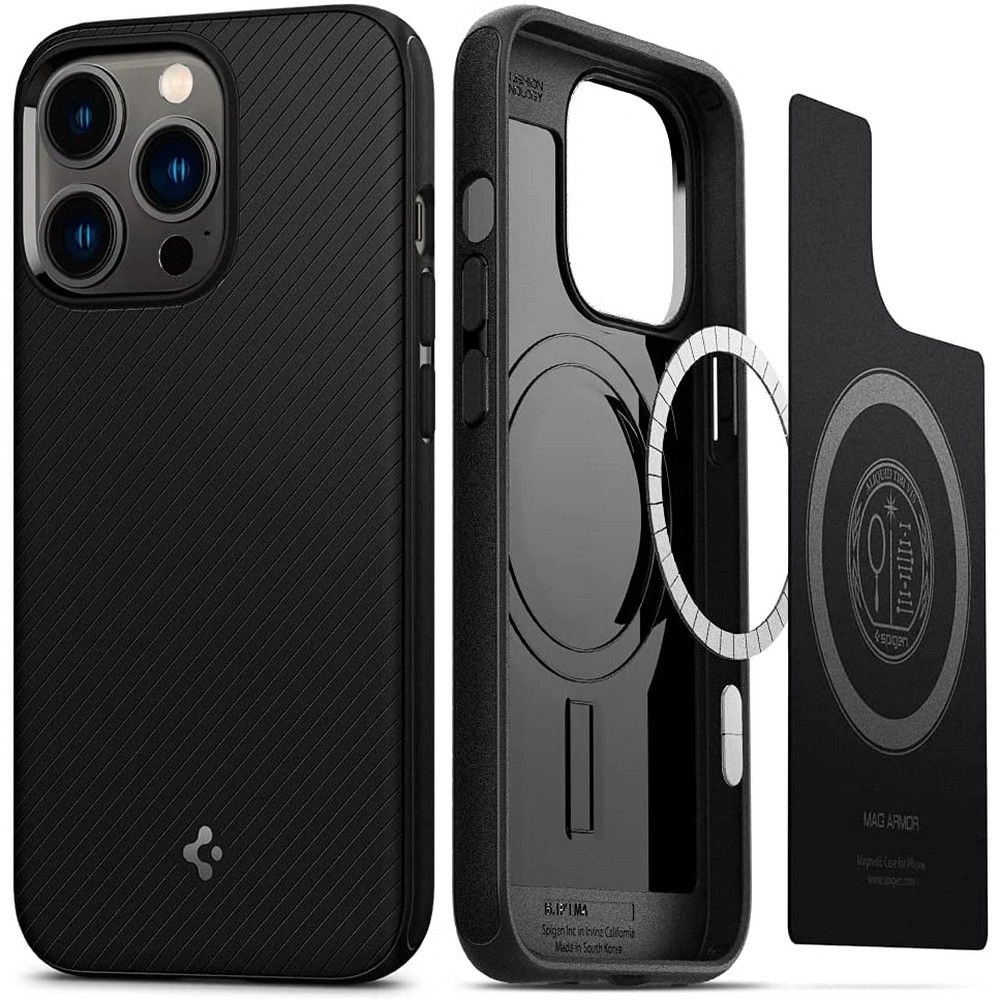 Wholesale Case Spigen Core Armor Mag MagSafe Apple iPhone 13 Pro Max Matte Black - SPN1857BLK - {ean13} - Hurt