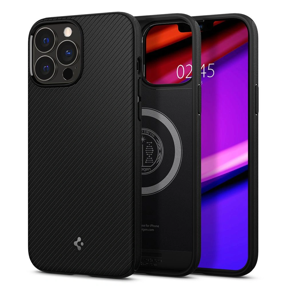 Hurtownia GSM - Etui Spigen Core Armor Mag MagSafe Apple iPhone 13 Pro Max Matná Černá - SPN1857BLK - {ean13} - Hurt