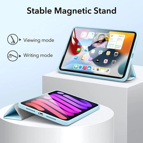 Etui ESR Rebound Hybrid Apple iPad mini 2021 (6. generacji) / iPad mini 8.3" 2024 (7. generacji) Frosted Blue