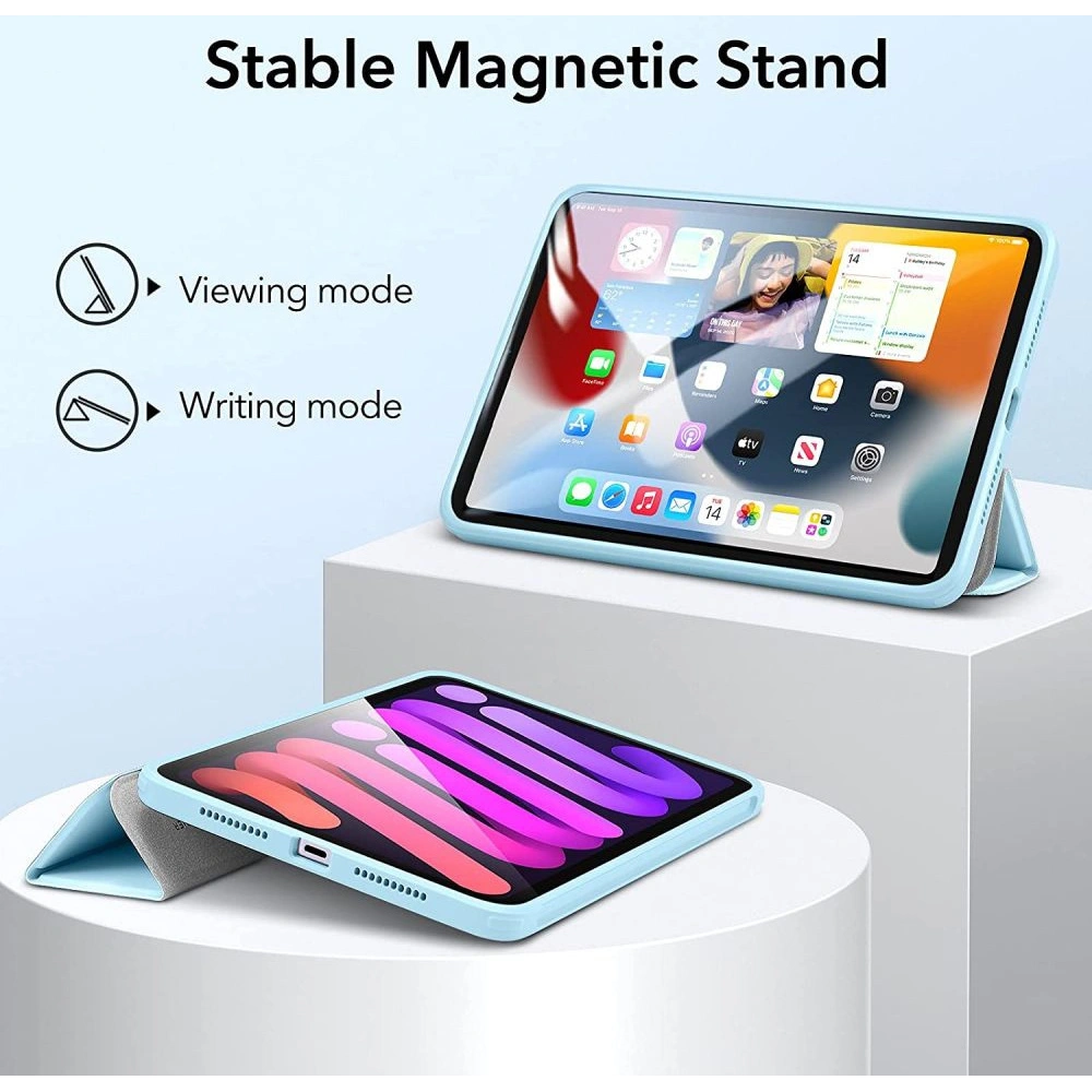 Hurtownia GSM - Etui ESR Rebound Hybrid Apple iPad mini 2021 (6. generációs) / iPad mini 8.3" 2024 7gen Havas Kék - ESR390BLU - {ean13} - Hurt