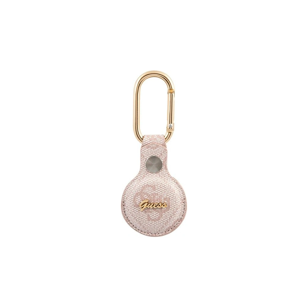 Hurtownia GSM - Etui Guess GUATP4GMSRP Apple AirTag růžový/pink 4G Vintage Script - GUE1248PNK - {ean13} - Hurt