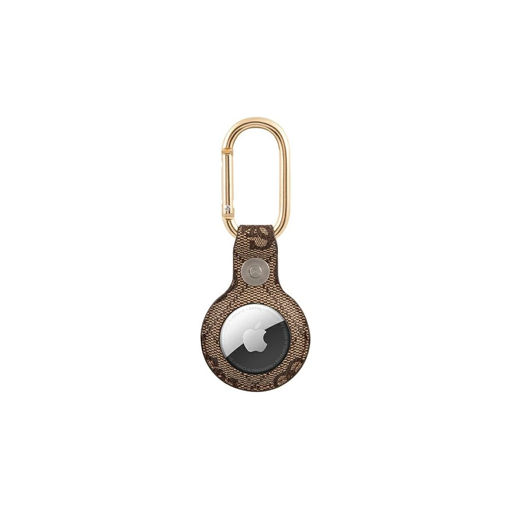 Wholesale Guess GUATP4GMSRW Apple AirTag brown 4G Vintage Script - GUE1249BR - {ean13} - Hurt