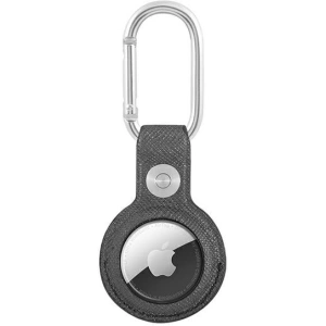 Wholesale Guess GUATPSASRSG Apple AirTag grey Saffiano Vintage Script - GUE1252GRY - {ean13} - Hurt