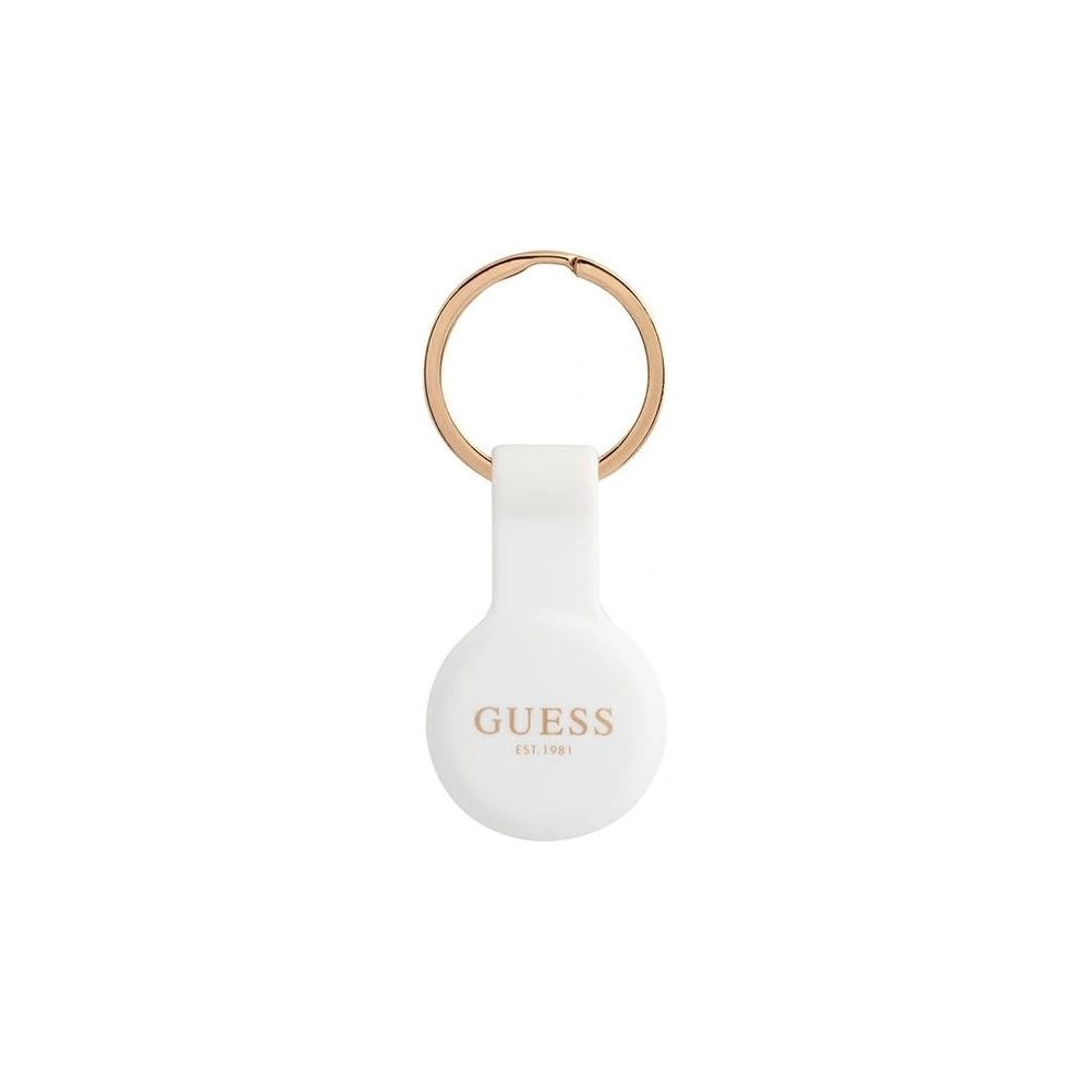 Wholesale Guess GUATSGEH Apple AirTag white Silicone - GUE1255WHT - {ean13} - Hurt