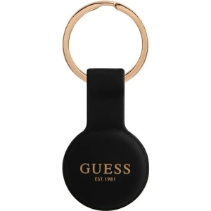 Wholesale Guess GUATSGEK Apple AirTag black Silicone - GUE1256BLK - {ean13} - Hurt